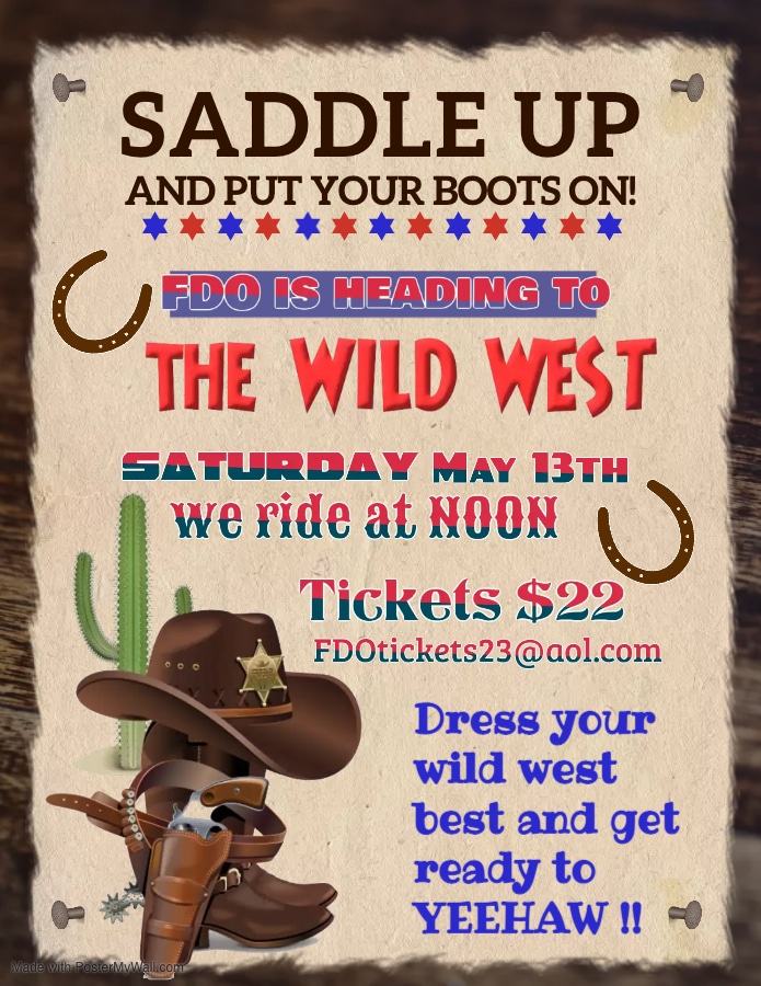 Beige wild west party invite flyer - Made with PosterMyWall (1)